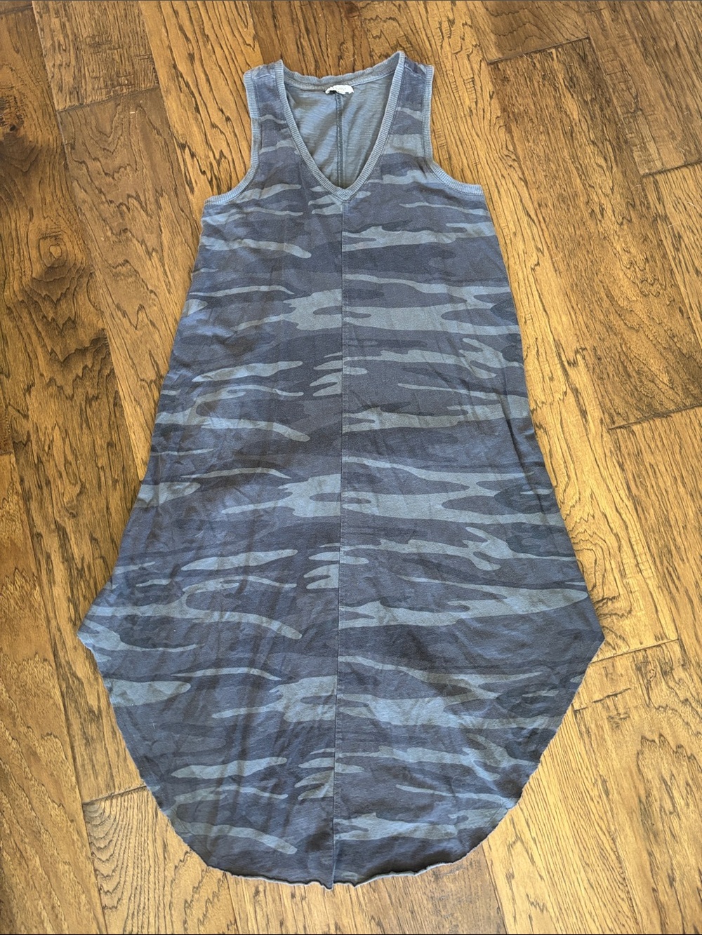 Camo Reverie Dress - Knit Midi Maxi Tank Dress